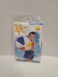 Intex The Wet Set 20” Inflatable Beach Ball 2001 Vintage - Picture 1 of 3