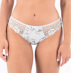 Fantasie Caroline Pearl Ivory Floral Brief UK XXL 18 - Picture 1 of 3