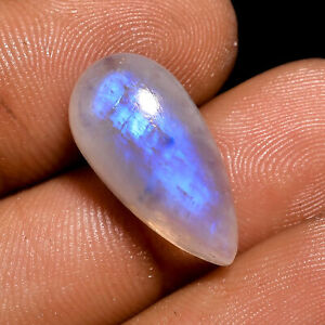 GREAT Lot Natural Rainbow Moonstone 6x9 mm Pear Cabochon Loose Gemstone Details about   SALE! 