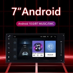 7" Android 2Din Car Stereo Radio Carplay MP5 Player Touch Screen Bluetooth GPS - Imagen 1 de 10