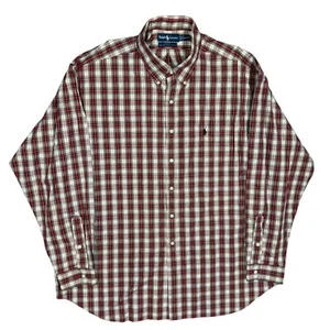 Camisa de Colección Ralph Lauren Blake 100% Dos Capas Algodón Abotonada XXL - Imagen 1 de 8
