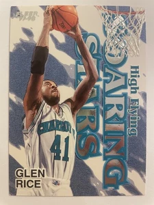 1997-98 Fleer High Flying Soaring Stars Glen Rice #15 - Picture 1 of 2