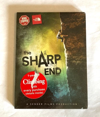 THE SHARP END DVD a sender films production rock climbing 2008 New & SEALED - Image 1 of 4