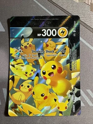 Pikachu V-Union SWSH140 SWSH: Sword & Shield Promo Cards Holo - Image 1 of 2