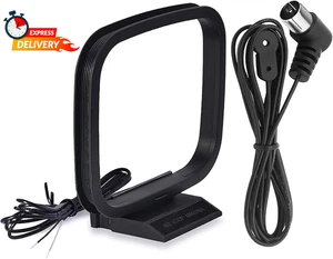 Bingfu 75 Ohm FM Antenne und AM Loop Antenne für Pioneer Onkyo Yamaha Marantz In - Bild 1 von 7