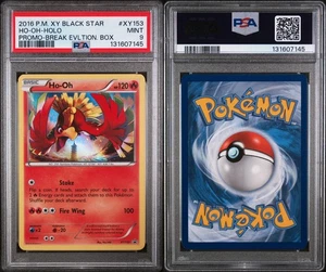 POKEMON 2016 XY Promo Break Evolution Box HO-OH Holo #XY153 PSA 9 Mint RARE - Picture 1 of 1