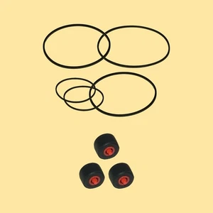 Riemen Andruckrolle = Kit 1 für Aiwa NSX-F 7 Tape Deck Compact System - Picture 1 of 5