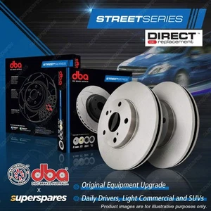 DBA Rear Disc Brake Rotors for Subaru Impreza WRX G3 V1 Series 2008-2017 Vented - Picture 1 of 3