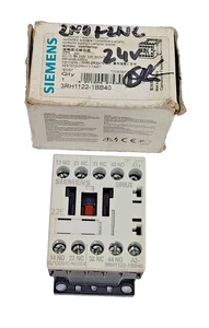 *NEW* 3RH1122-1BB40 24VDC Contactor Block 10A 230VAC - Picture 1 of 5