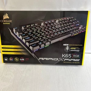 CORSAIR K65 RGB Mechanical Keyboard Compact Gaming Backlit Used/Tested - Picture 1 of 12