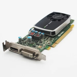 Graphics Video Card LP Nvidia Quadro 600 Low Profile DP DVI Refurbished - Picture 1 of 3