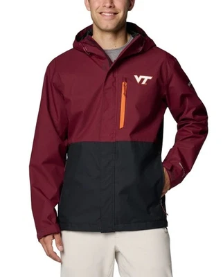 10) ~COLUMBIA + VIRGINIA TECH WindBreaker lightweight Men's jacket size XXL~ - Image 1 of 4