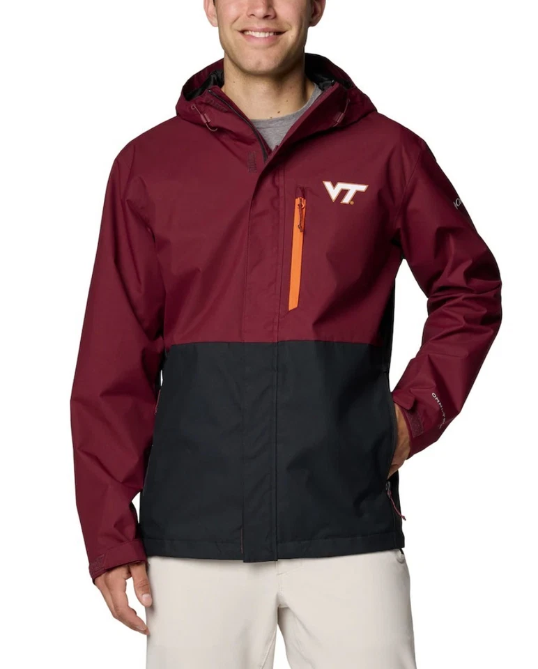 10) ~COLUMBIA + VIRGINIA TECH WindBreaker lightweight Men's jacket size XXL~ - Image 1 of 4