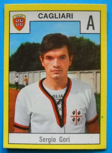 FIGURINA CALCIO RELI' 1969-70 - SERGIO GORI - CAGLIARI - new