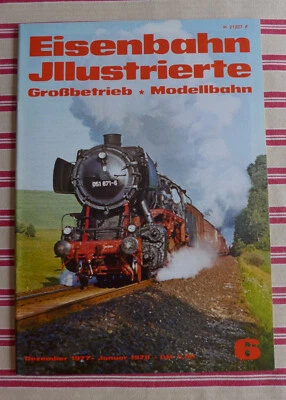 Eisenbahn illustrierte, Großbetrieb , Modellbahn, Dezember 1977-Januar 1978 - Bild 1 von 4
