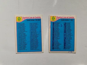 1985-86 OPC Checklist Set/Lot Marked - Bild 1 von 2