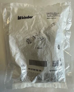 Binder Winkelstecker Serie 694 / 99 0709 00 05 / Neu in OVP - Picture 1 of 5