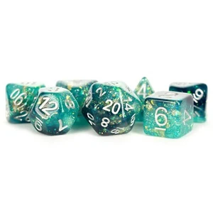 Juego de Dados Poliédricos ETERNAL AZUL/NEGRO 16 mm LIC634 - Imagen 1 de 3