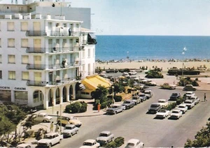 CPA . CARTE POSTALE ANCIENNE. CANET PLAGE. rond point. 1963. Excellent état.  - Picture 1 of 1