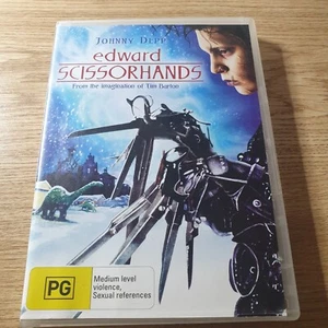 Edward Scissorhands DVD Johnny Depp R4 FREE POST - Picture 1 of 4