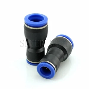 2 Pcs 16mm to 12mm Air Pneumatic Pipe Quick Release Connector Coupler Fitting - Picture 1 of 6