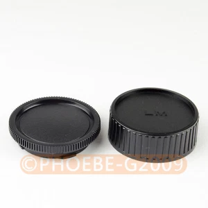 DSLRKIT Rear Lens + Camera body Cover cap For Leica M LM Camera - Picture 1 of 3