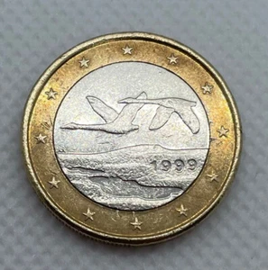 1 Euro Münze - Finnland Enten 1999 - Sammlerstück - selten - Bild 1 von 2