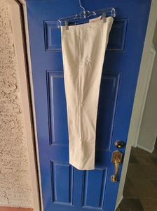 JONES & CO. HOSE VOLLE LÄNGE MID RISE KUNSTREISSVERSCHLUSS VORNE - LARGE - NEU - Bild 1 von 5