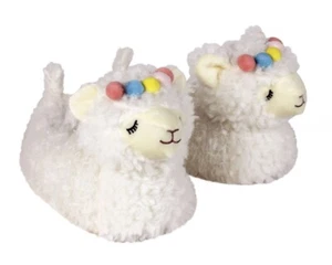 Womens / Girls Llama Novelty Fun Slippers size 3/4 5/6 - New Look Slippers - Picture 1 of 4