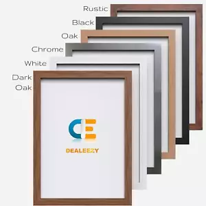 A1 A2 A3 A4 A5 Picture Photo Frame Maxi Poster Frame Wood Finish Black Oak White - Picture 1 of 8