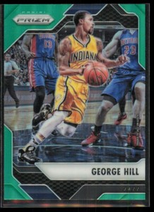 2016-17 Panini Prizm Green George Hill Utah Jazz #106