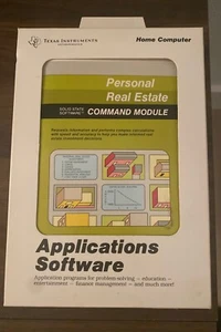 Texas Instruments TI-99/4A Home Computer Applications Software LOT OF 4 - Picture 1 of 5