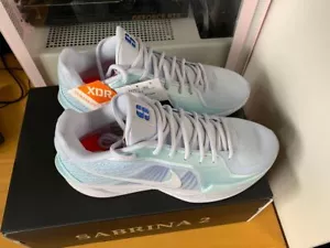 FZ1517-002 Nike Sabrina 2 Conductor Football Grey Glacier Blue White US (W) 14.5 - Picture 1 of 10