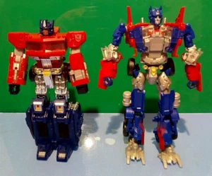 Transformers Evolution 2 pack Optimus Prime 1984 & 2014 Action Figures Loose - Picture 1 of 12