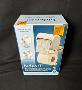Soporte de papel higiénico bideo con función de humidificación, humidificador de papel higiénico - Imagen 1 de 6