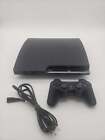 Sony Playstation 3 Slim 500gb Black Console Gaming System Cech-2501a