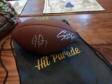 Jay Ajayi And Corey Clement Autographed Official The Dukes Wilson Nfl Football
