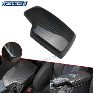 For BMW 3 Series 2013-2018 Carbon Fiber Style Auto Inner Armrest Box Panel Trim - Picture 1 of 11