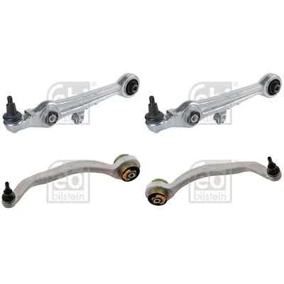 4x Febi Bras de Commande Avant Inférieure pour Audi A4 B5 A6 A8 VW Passat 3B3 - Photo 1/4