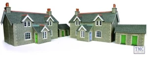 PO255 Metcalfe OO/HO Workers Cottages Card Kit - Picture 1 of 1