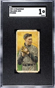 1909-11 Polar Bear T206 — Addie Joss — SGC 1 - Poor - Picture 1 of 2