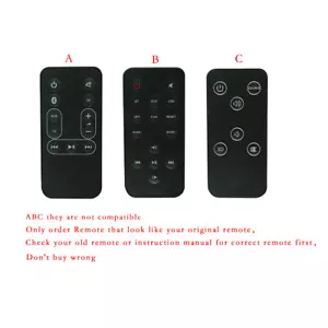 Remote Control For Lugulake T-180BT T180BT Bluetooth Sound Bar Soundbar Speaker - Bild 1 von 8