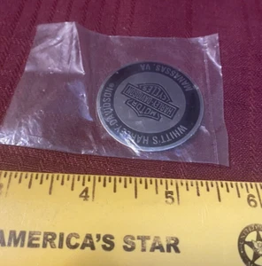 Whitt's of Manassas HARLEY DAVIDSON Metal Sticker/Badges...New! Have Many - Picture 1 of 4