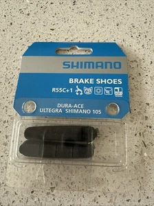 Shimano Brake Shoes R55c+1 For Alloy Rims Soft Compound - Picture 1 of 2