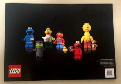Lego 21234 - 123 Sesame Street Instruction Manual Only Worldwide Free Shipping - Image 1 of 3