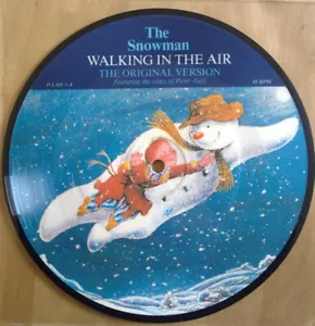 2nd Hand Vinyl - 7" - The Snowman – Walking In The Air - Picture Disk - Picture 1 of 1