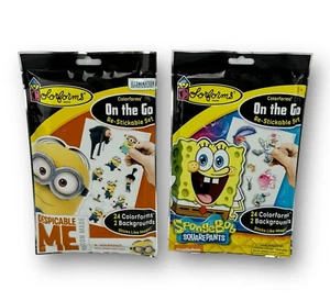 Colorforms Spongebob Squarepants & Despicable Me Sets - Imagen 1 de 7