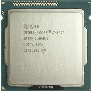 Intel Core i7 3770 SR0PK LGA 1155 8 Mo L3 3,40 GHz (TVA incluse) - Photo 1/1