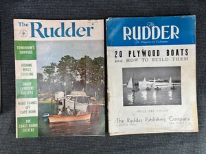 "The Rudder" Yachtsmen Magazine June 1959 & 20 Plywood Boats - Picture 1 of 15