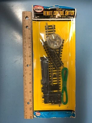 Vintage Model Power HO Scale Right Remote Control Switch NOS USA & Canada - Image 1 of 3